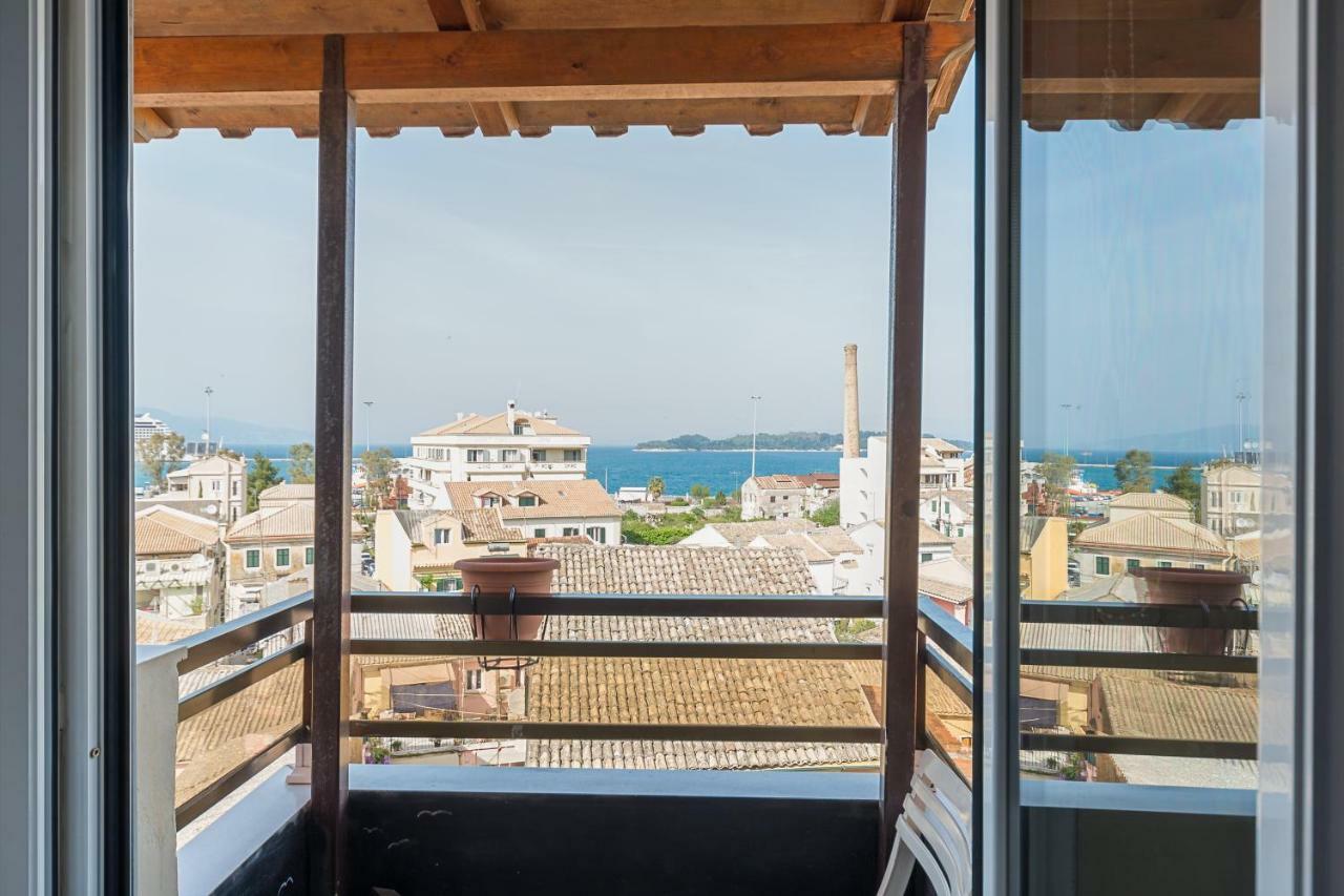 Appartement Fay'S Sea View-Corfu Town Extérieur photo